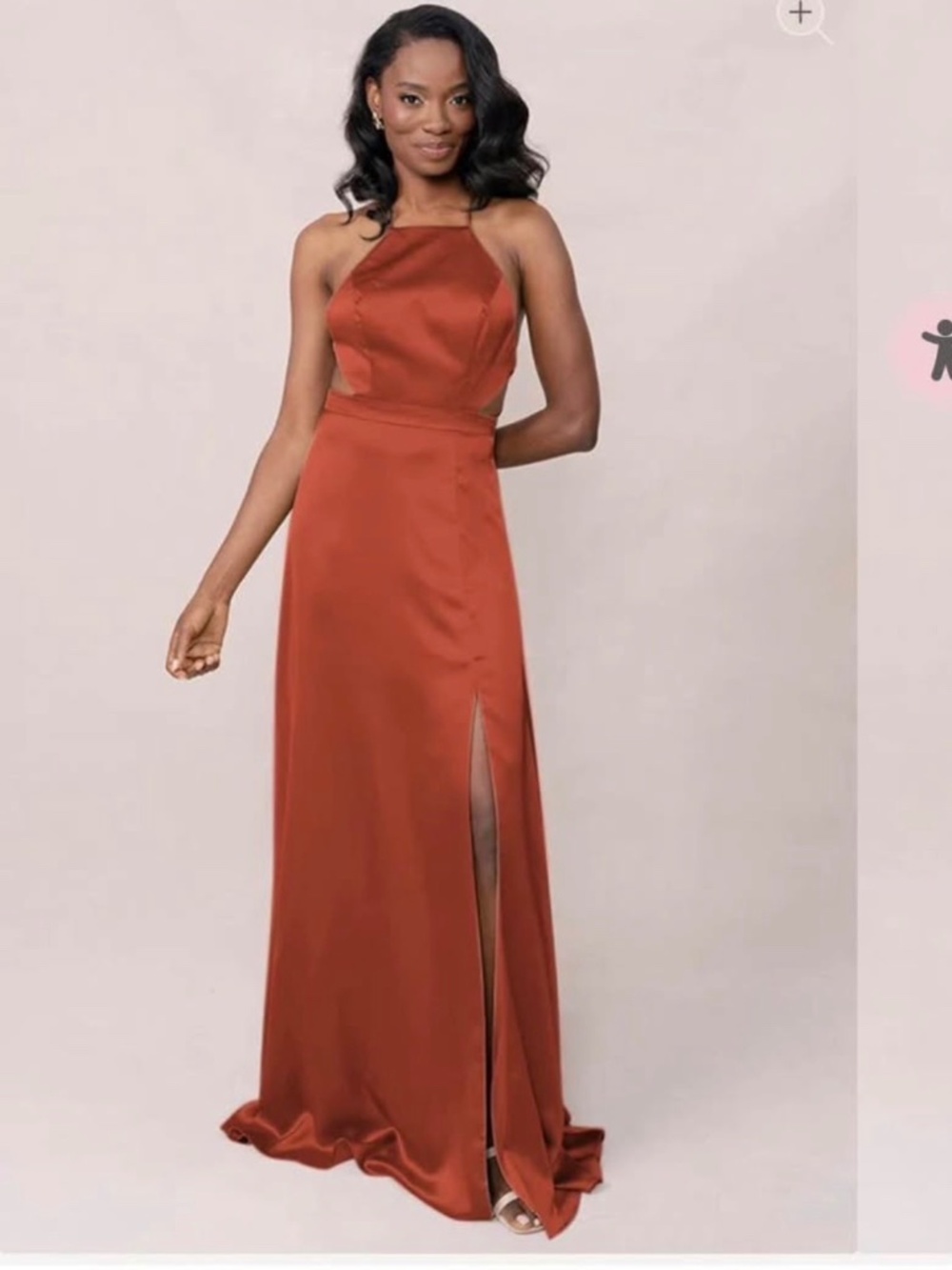 RUST REVELRY HAVEN BRIDESMAID DRESS